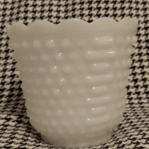Fire King Hobnail Vase